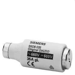 Siemens DIAZED-Sicherungseinsatz 660V 35A DIII gL/gG 5SD8035