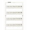 WAGO WMB Bezeichnungskarte 793-5502 Aufdruck 1-10