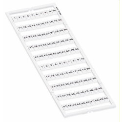 WAGO WMB Bezeichnungskarte 793-5566 Aufdruck 1-50