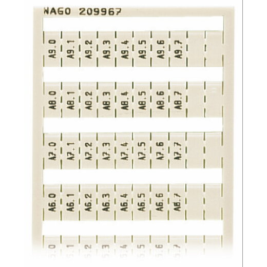 WAGO WSB-Schnellbeschriftungssystem 209-967