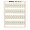 WAGO WSB Bezeichnungskarte 209-518 AUFDR.W: 1/2 (50X)