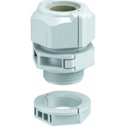 OBO Kabelverschraubung V-TEC TB25 11-15 teilbar mit Gegenmutter