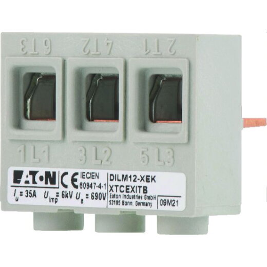 EATON Electric Einspeiseklemme DILM12-XEK für DILM7..12