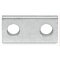 WAGO Brücker 2-fach blank silberfarben 885-406