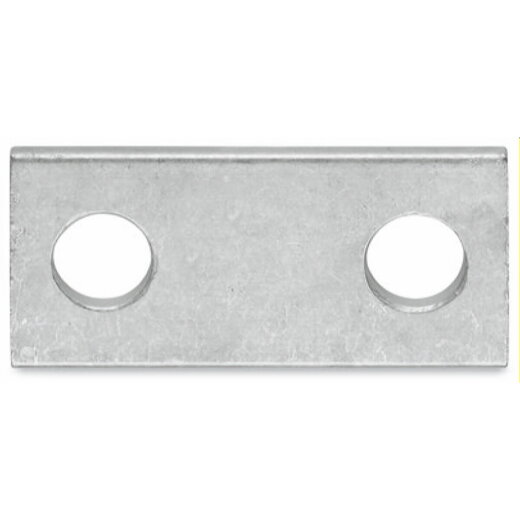 WAGO Brücker 2-fach silberfarben 885-410