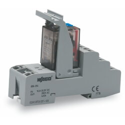 WAGO Relaismodul Eingangsnennspannung DC 24 V 4 Wechsler...