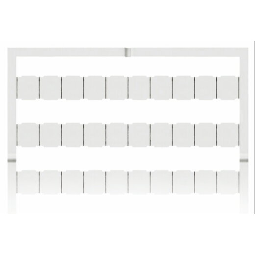 WAGO WTB-Beschriftungskarte als Karte nicht dehnbar weiß 799-501