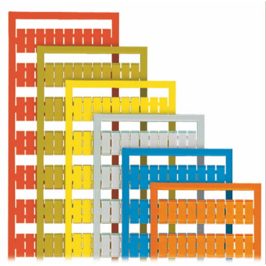 WAGO WSB-Beschriftungskarte als Karte bedruckt orange 209-774/000-012