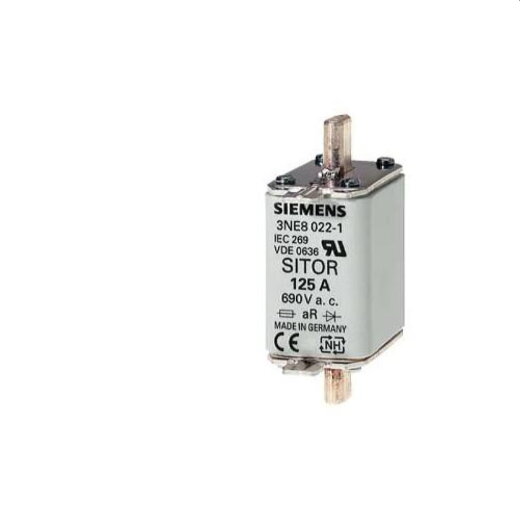 Siemens Sicherung 80A AC690V Gr. 00 3NE1020-2