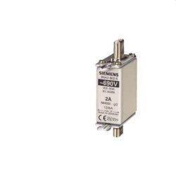 Siemens NH-Sicherungseinsatz mit Stirnkennmeld. Gr.000...