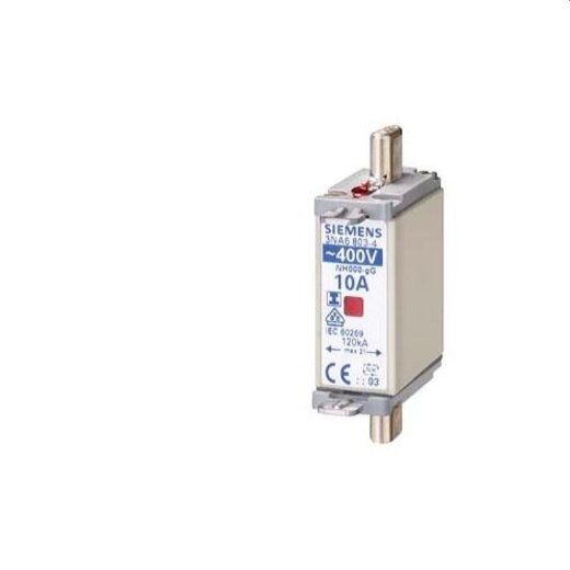 Siemens NH-Sicherungseinsatz mit isol. Griffl. Gr.000 63A 3NA6822-4