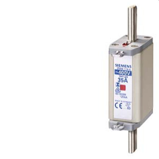 Siemens NH-Sicherungseinsatz mit isol. Griffl. Gr.1 40A 3NA6117-4