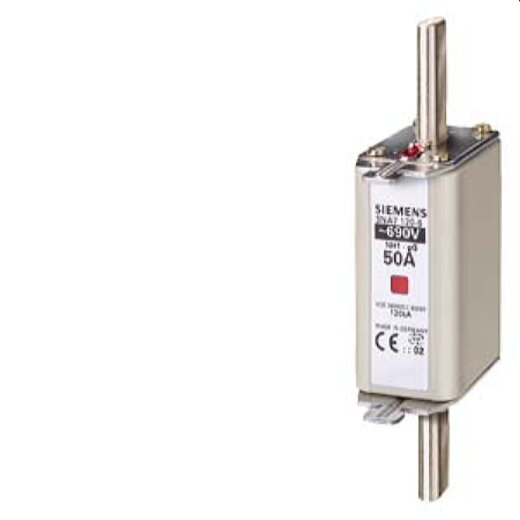 Siemens NH-Sicherungseinsatz Gr.1 80A AC690V/DC440V 3NA7124-6