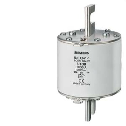 Siemens SITOR-Sicherungseinsatz für Halbleiterschutz 630A aR 1000V AC 3NC3336-1U
