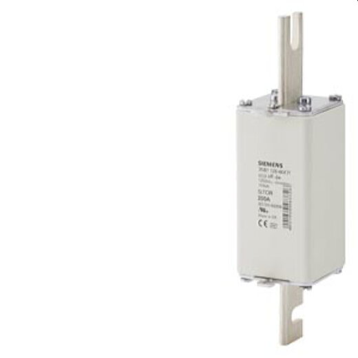 Siemens SITOR-Sicherungseinsatz Gr. 1L 200A 1250V DC DC 1500V 3NB1126-4KK11