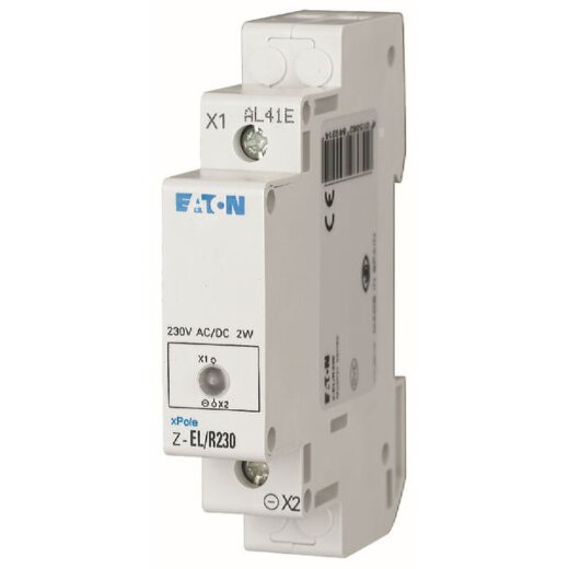 EATON Electric Einzelleuchte Z-EL/R230 230AC/DC rot