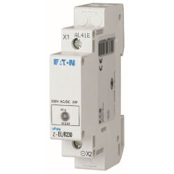EATON Electric Einzelleuchte Z-EL/R230 230AC/DC rot