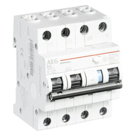 AEG FI/LS-Schalter DMA63N+C25/030 6kA 3pol.+N C25 30mA