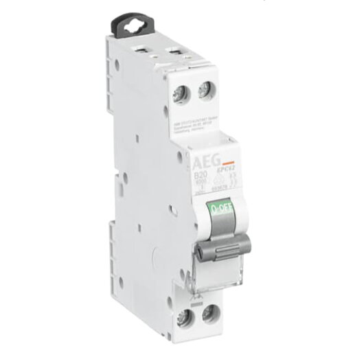 AEG Leitungsschutzschalter EPC62 6kA Unibis 2pol. 10A B 1TE B10A