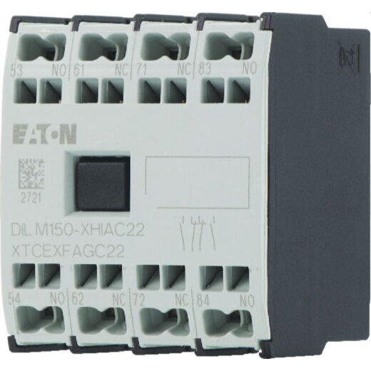 Eaton Electric Leistungsschütz DILM150-XHIAC22 HS-Baustein 4polig