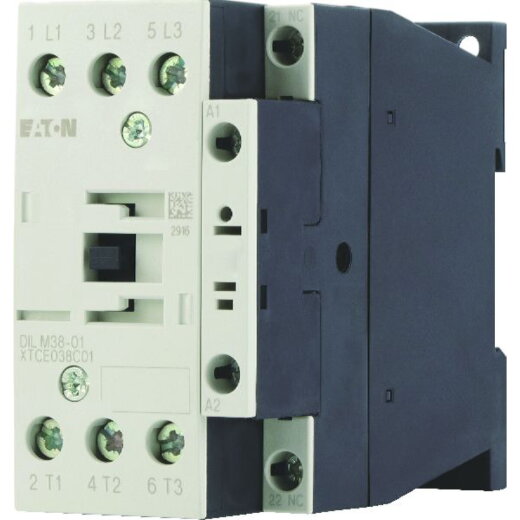 Eaton Electric Leistungsschütz DILM38-01(220V50/60HZ) 185kW/400V AC