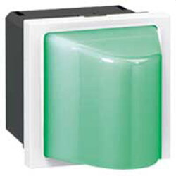 Legrand Signalleuchte 078572 MSC gn 230V 2mod ws