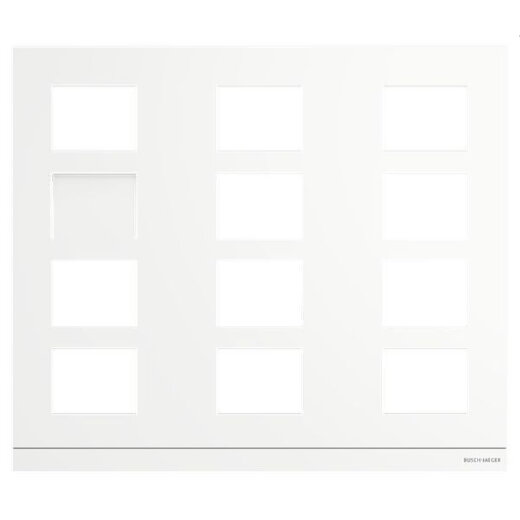 Busch-Jaeger Frontplatte 413812CF-W-03 Video 3/4