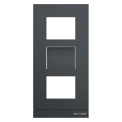 Busch-Jaeger Frontplatte 41383CF-B-03 Video 1/3