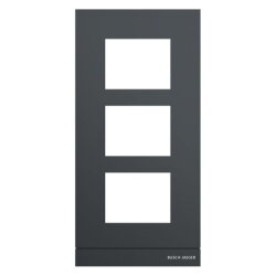 Busch-Jaeger Frontplatte 41393CF-B-03 Audio 1/3