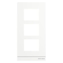 Busch-Jaeger Frontplatte 41393CF-W-03 Audio 1/3