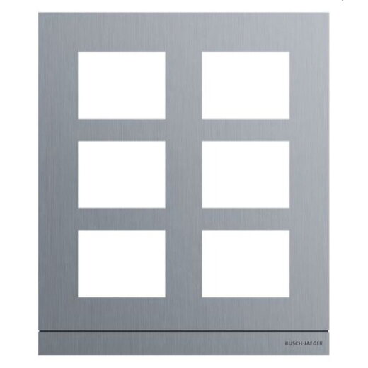 Busch-Jaeger Frontplatte 41396CF-S-03 Audio 2/3
