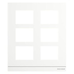 Busch-Jaeger Frontplatte 41396CF-W-03 Audio 2/3