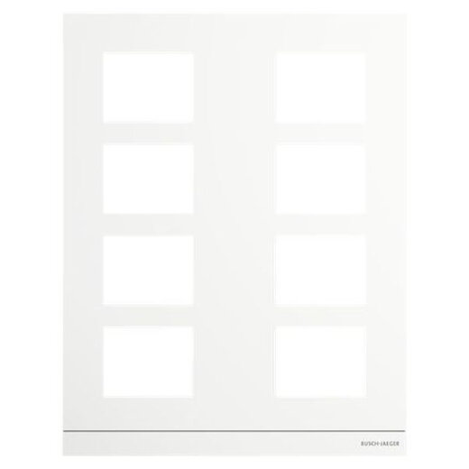 Busch-Jaeger Frontplatte 41398CF-W-03 Audio 2/4
