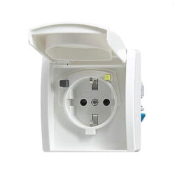 Busch-Jaeger FI-Schutz-Steckdose 3120 EUGB-44 VDE0664 WG...