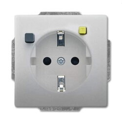 Busch-Jaeger Steckdoseneinsatz 3120 EUCB-866 Edelstahl