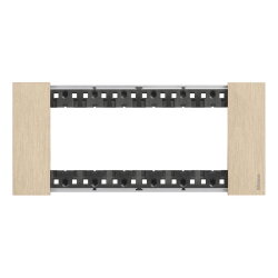 Bticino Abdeckrahmen KA4806ZW LivingNow