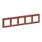Legrand Rahmen 754075 VLIFE 5-FACH TERRACOTTA