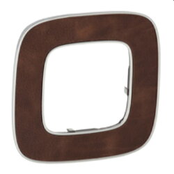 Legrand Rahmen 754451 V.ALL 1-FACH LEDER