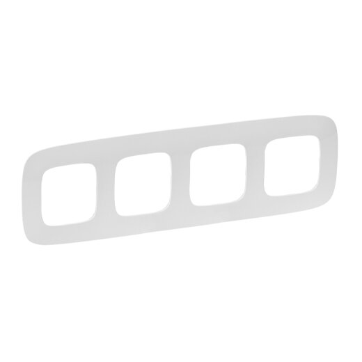 Legrand Rahmen 754414 V.ALL 4-FACH PEARL