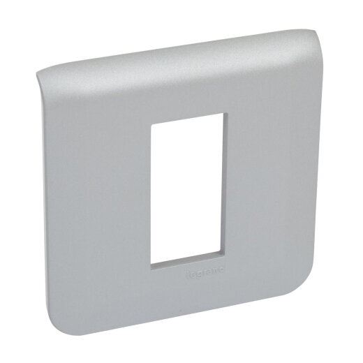 Legrand Rahmen Mosaic 2-mod.f.1-mod.horizontal alu