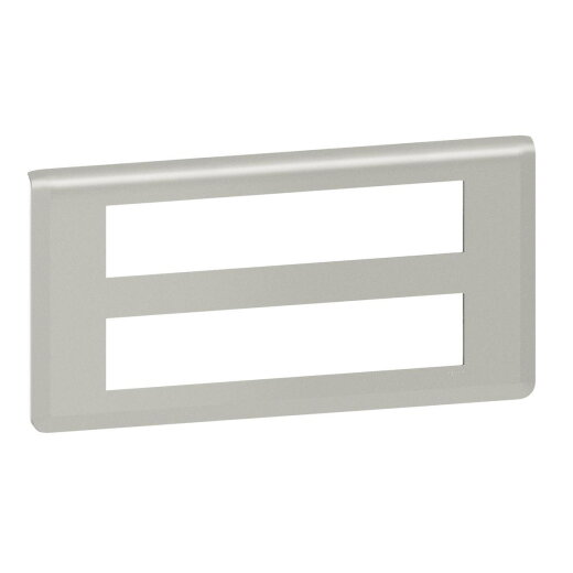 Legrand Rahmen Mosaic 2x10-mod.horizontal alu