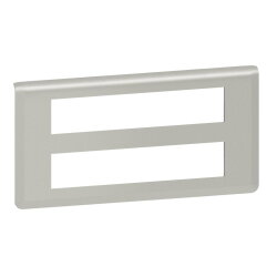 Legrand Rahmen Mosaic 2x10-mod.horizontal alu