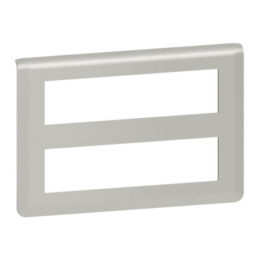 Legrand Rahmen Mosaic 2x8-mod.horizontal alu