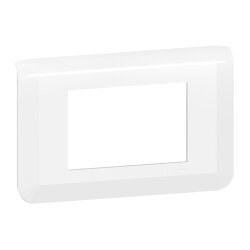 Legrand Rahmen Mosaic 3-mod.horizontal ultrws.