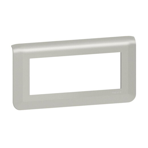 Legrand Rahmen Mosaic 5-mod.horizontal alu