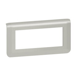 Legrand Rahmen Mosaic 5-mod.horizontal alu