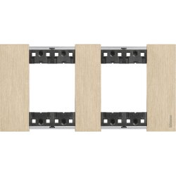 Bticino Abdeckrahmen KA4802M2ZW LivingNow