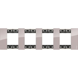 Bticino Abdeckrahmen KA4802M4DM LivingNow