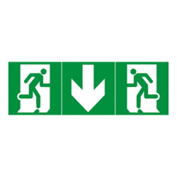 Legrand Piktogramm 061200 PFEIL AUSGANG 109x327