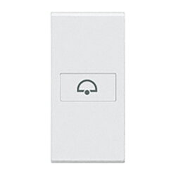 Bticino Wippe N4916D+ Glocke 1m weiss